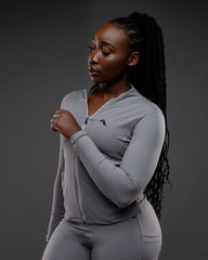 Lytluxe Jacket & Lytluxe Leggings Set (Granite)