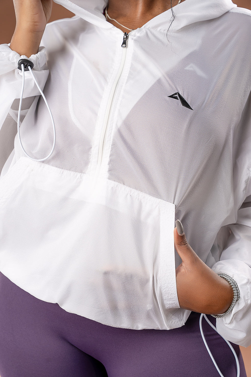 Sheer-Lite Windbreaker - White