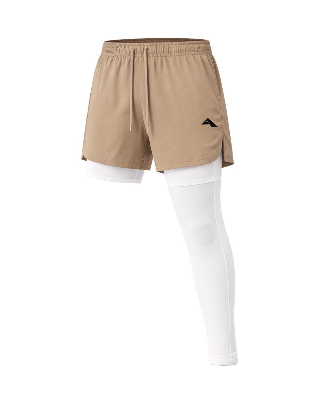 Airlite™ Liner short(Single Leggings) - Sand Brown
