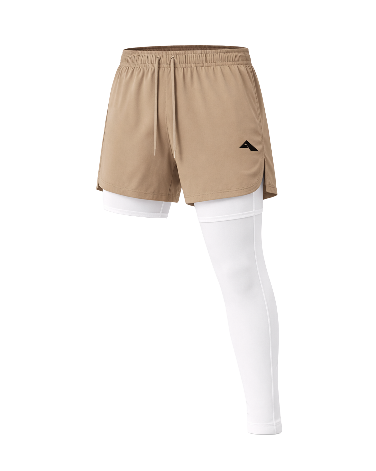 Airlite™ Liner short(Single Leggings) - Sand Brown