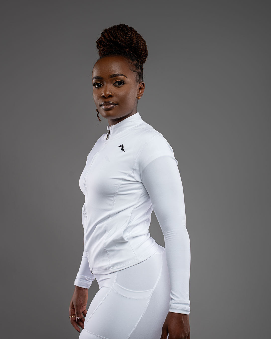 Lytluxe Jacket - Full Zip - White