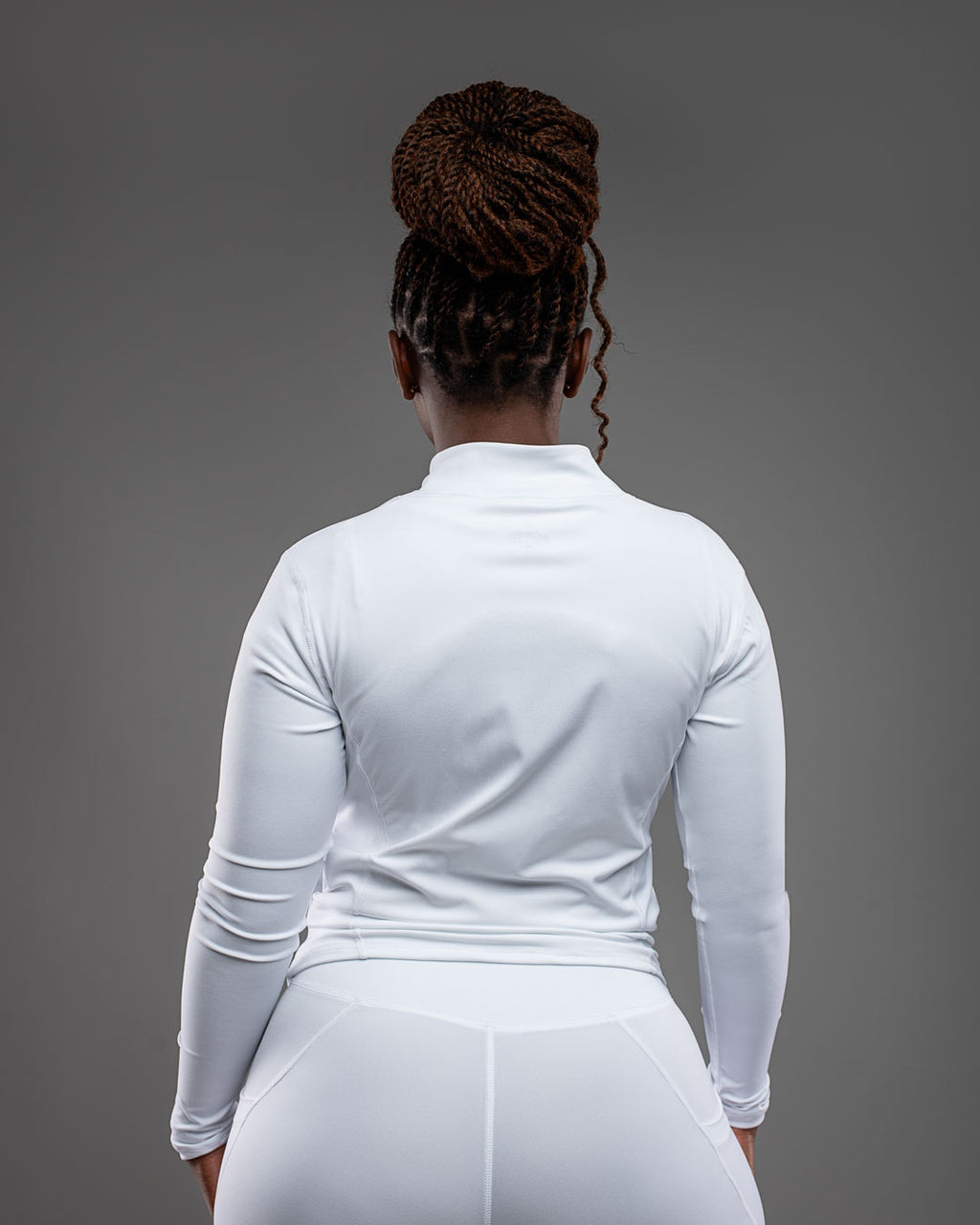 Lytluxe Jacket - Full Zip - White