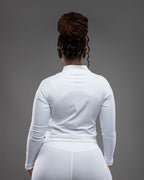 Lytluxe Jacket - Full Zip - White