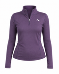 Lytluxe Jacket - 1/3 Zipped - Ash Purple