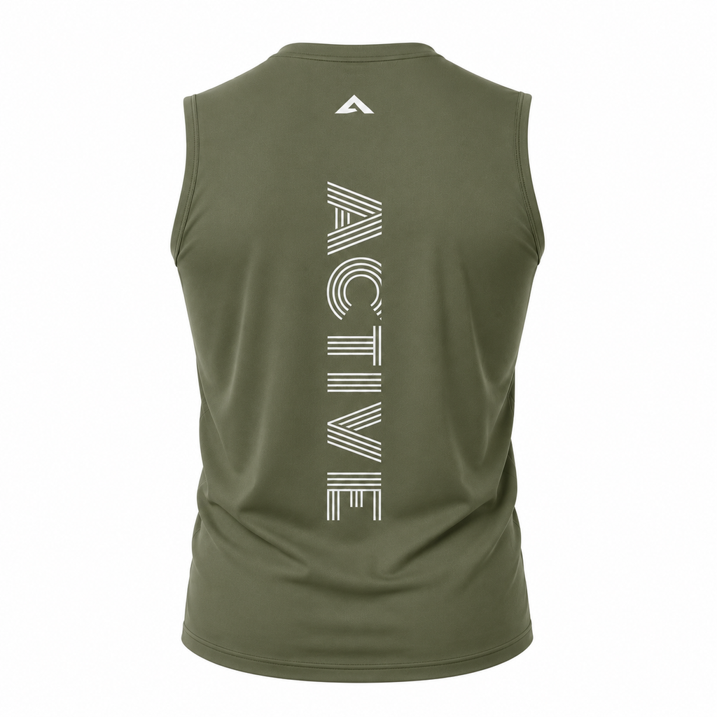 Vital Men's Vest - Vintage Green