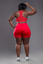 Lytluxe Bike short - Red