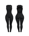 Backless Playsuit - Black