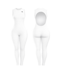 Backless Playsuit - White