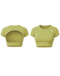 Backless Top - Canary Yellow