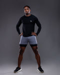 Vital Muscle Long-Sleeved T-shirt  & Airlite™ Liner Shorts