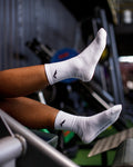 Limitless Crew Socks - White