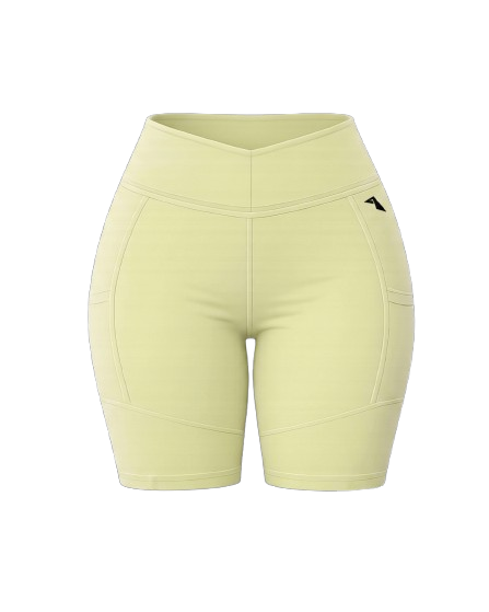 Lytluxe Bike short - Canary Yellow