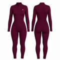 Lytluxe Close Back Playsuit - Claret