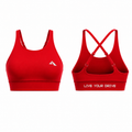Sculpt Motion Prime Cross-Back Bra - Red