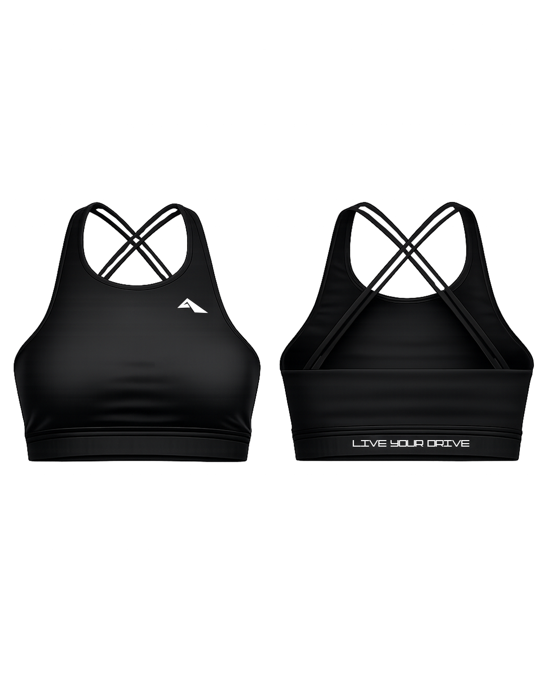 Sculpt Motion Prime Cross-Back Bra - Black