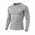 Vital Muscle T-shirt - Long Sleeved - Grey