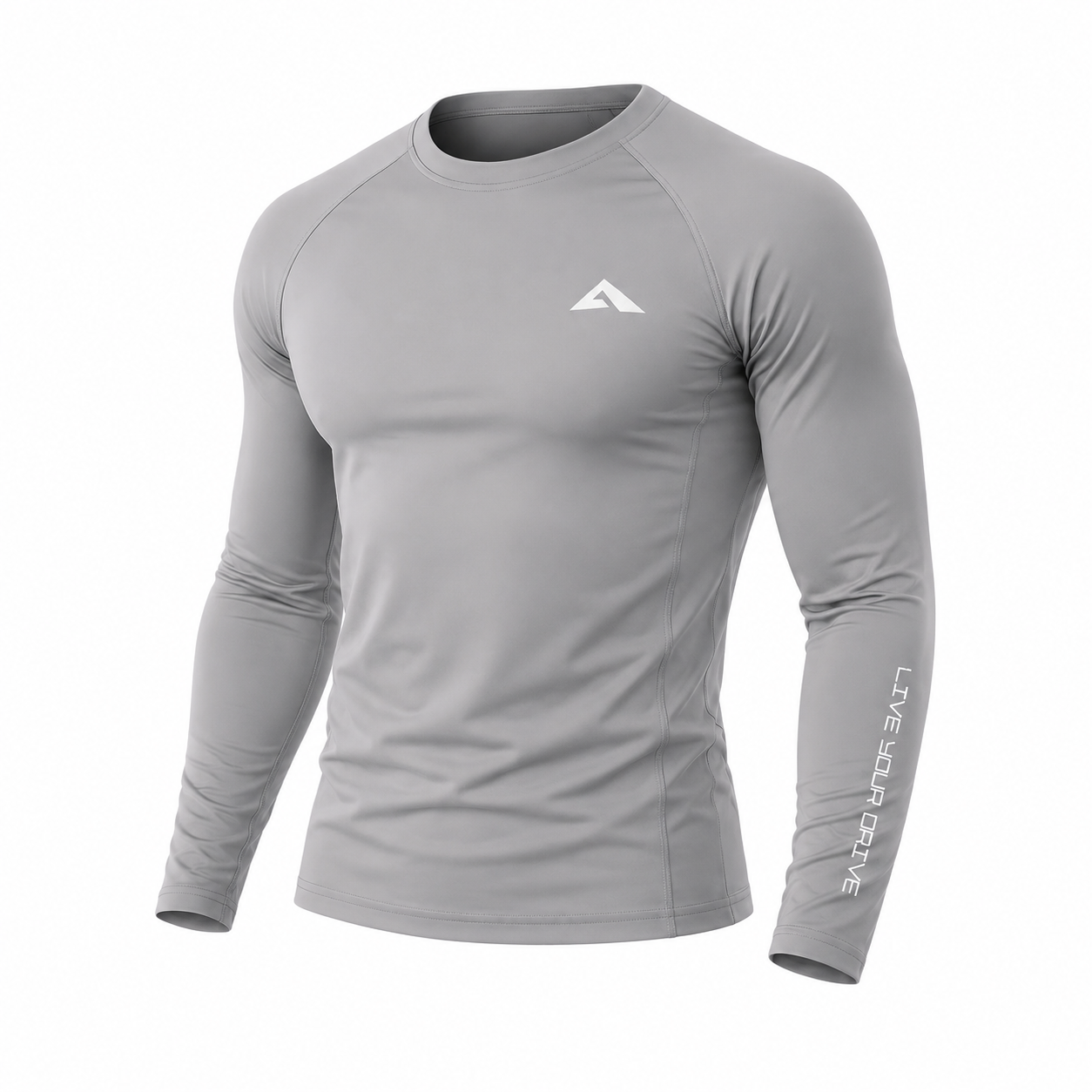 Vital Muscle T-shirt - Long Sleeved - Grey