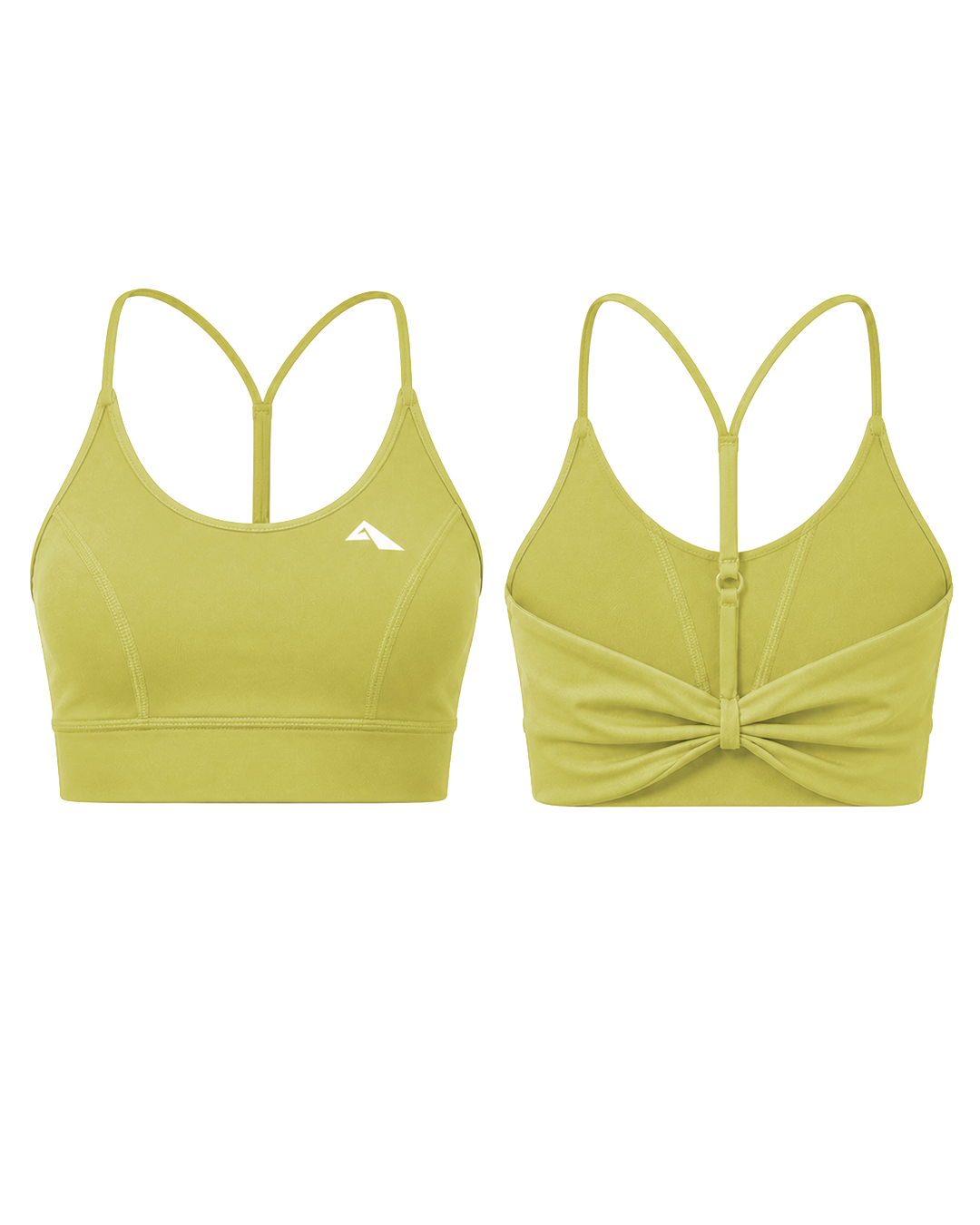 Sculpt Motion Prime Knot Bra - Canary Yellow