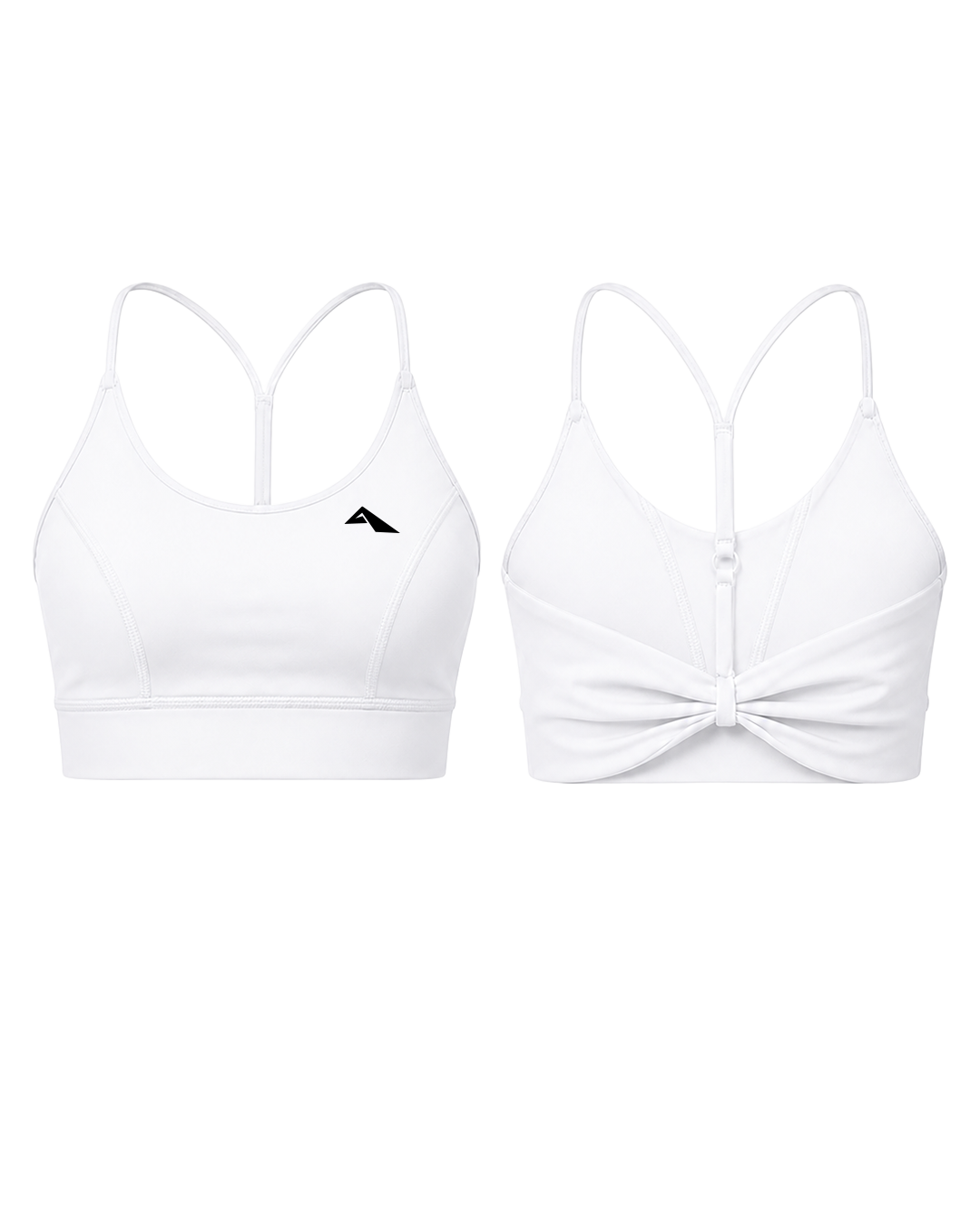 Sculpt Motion Prime Knot Bra - White