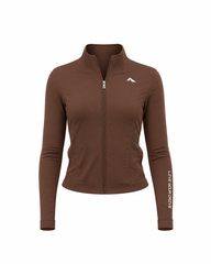 Lytluxe Jacket - Full Zip - Dark Brown