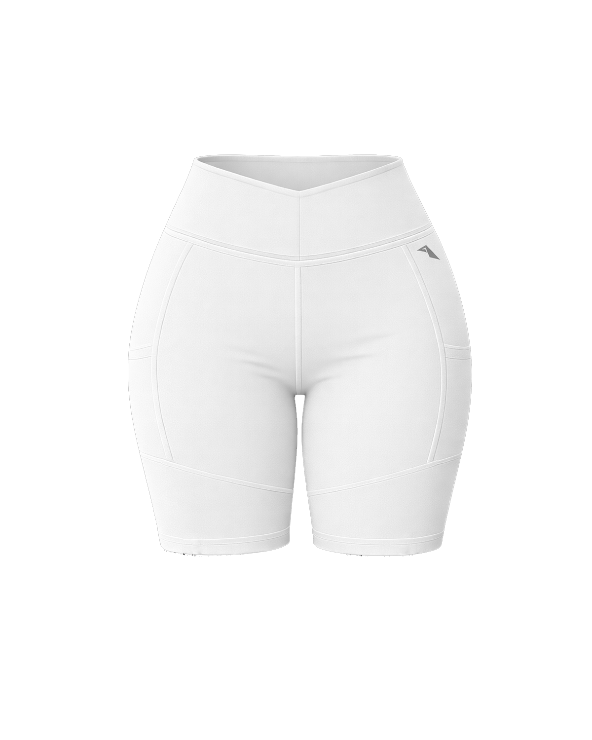 Lytluxe Bike short - White