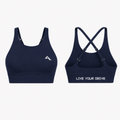 Sculpt Motion Prime Cross-Back Bra - Navy Blue