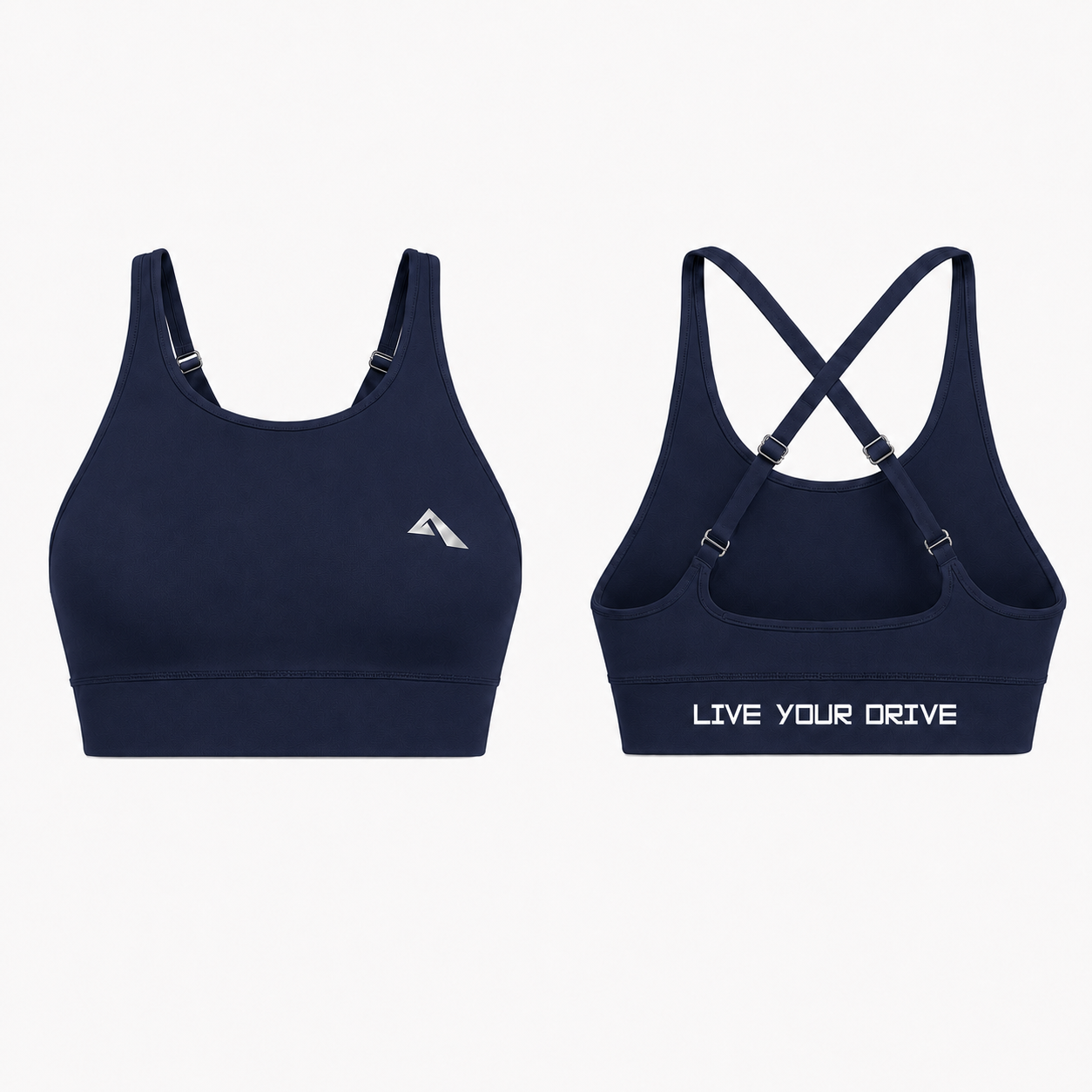 Sculpt Motion Prime Cross-Back Bra - Navy Blue