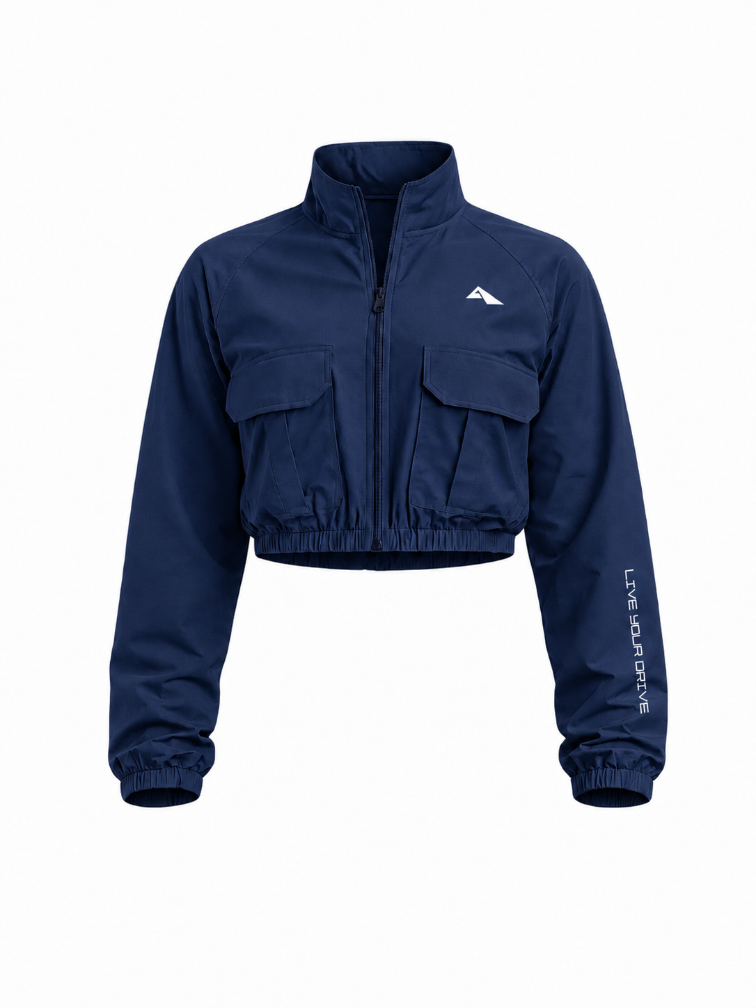 Airlite™ Retro Fit Jacket (Cropped) - Navy Blue