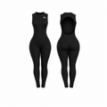 Backless Playsuit - Black