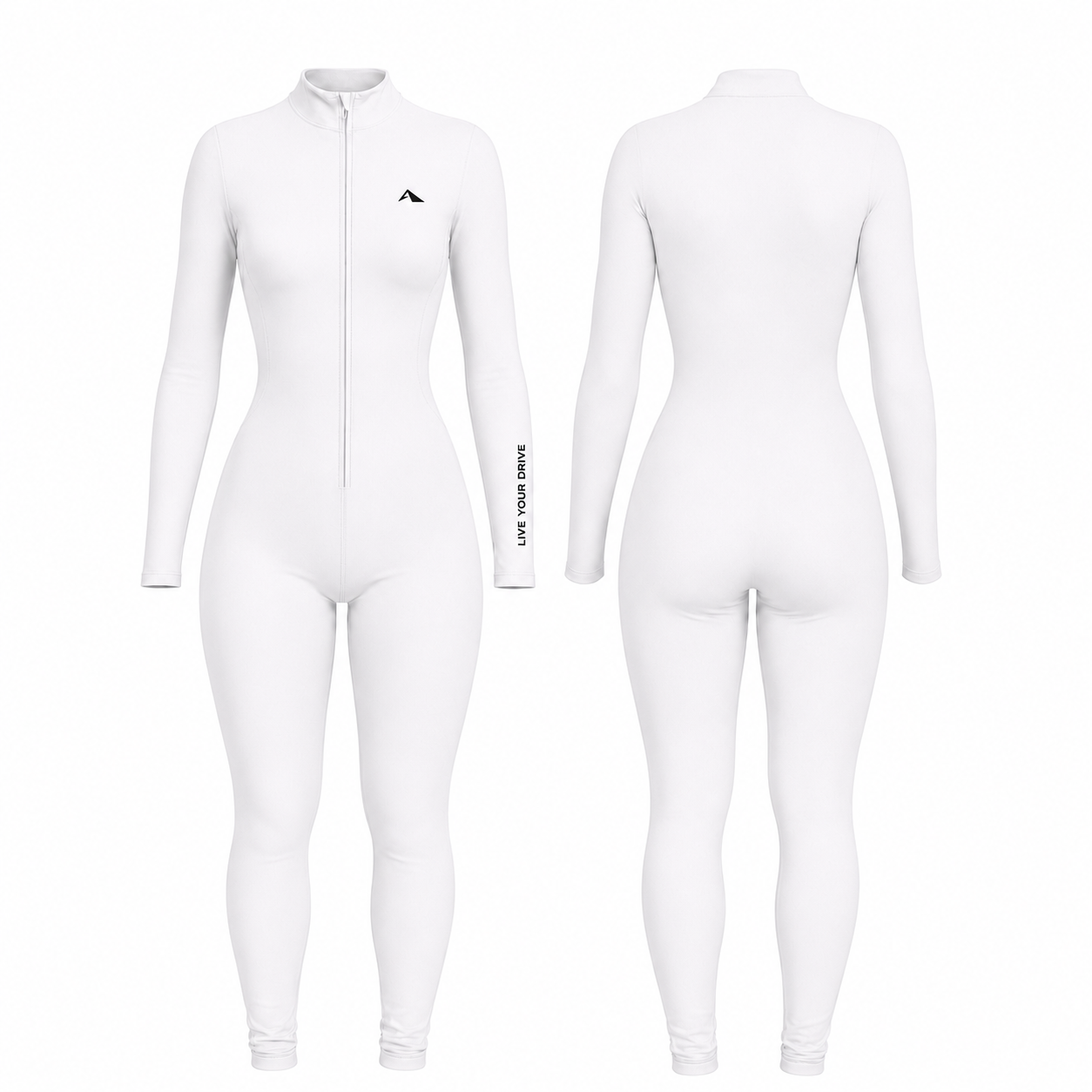 Lytluxe Close Back Playsuit - White