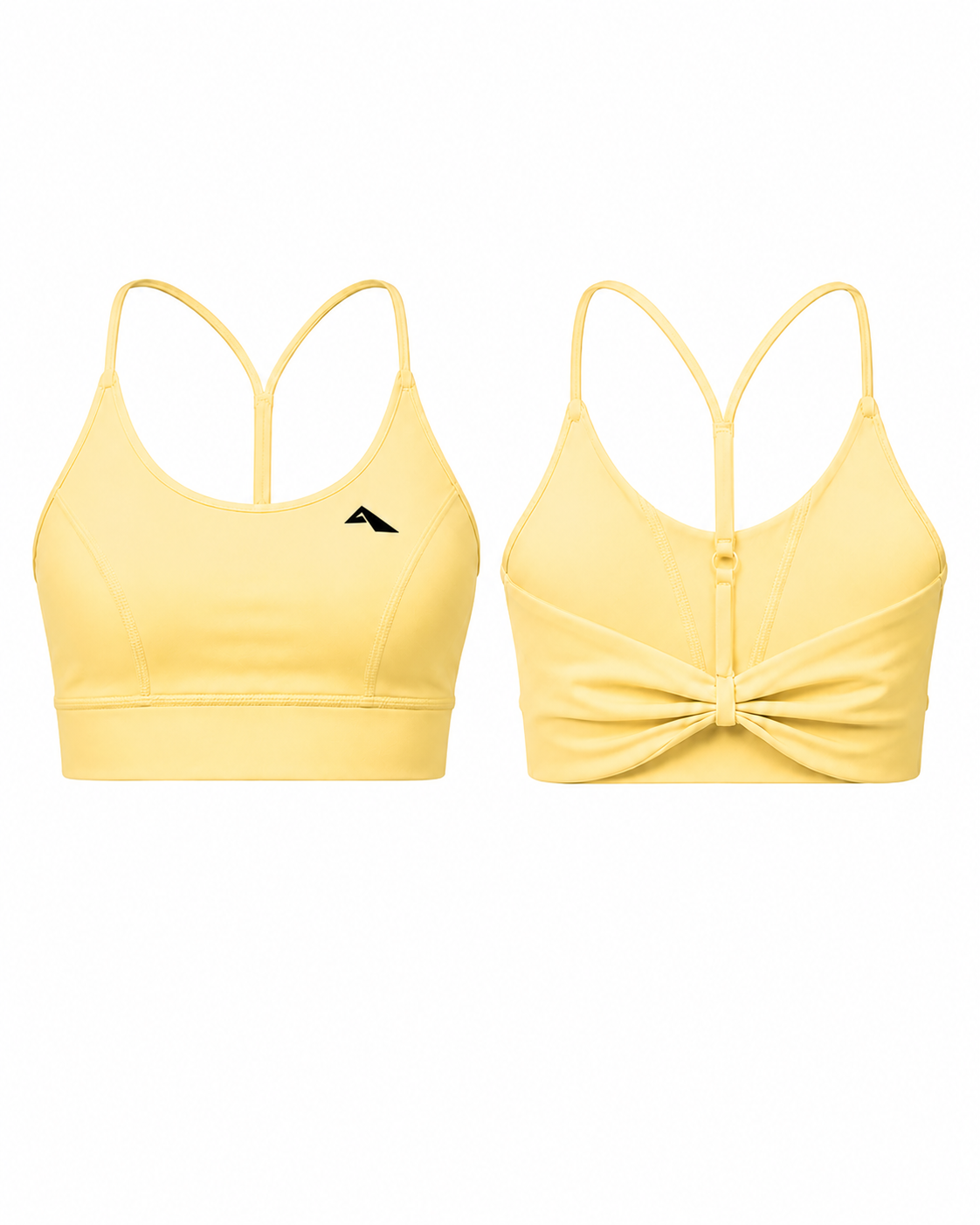 Sculpt Motion Prime Knot Bra - Canary Yellow