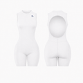 Backless Romper - White