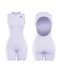 Backless Romper - Lilac
