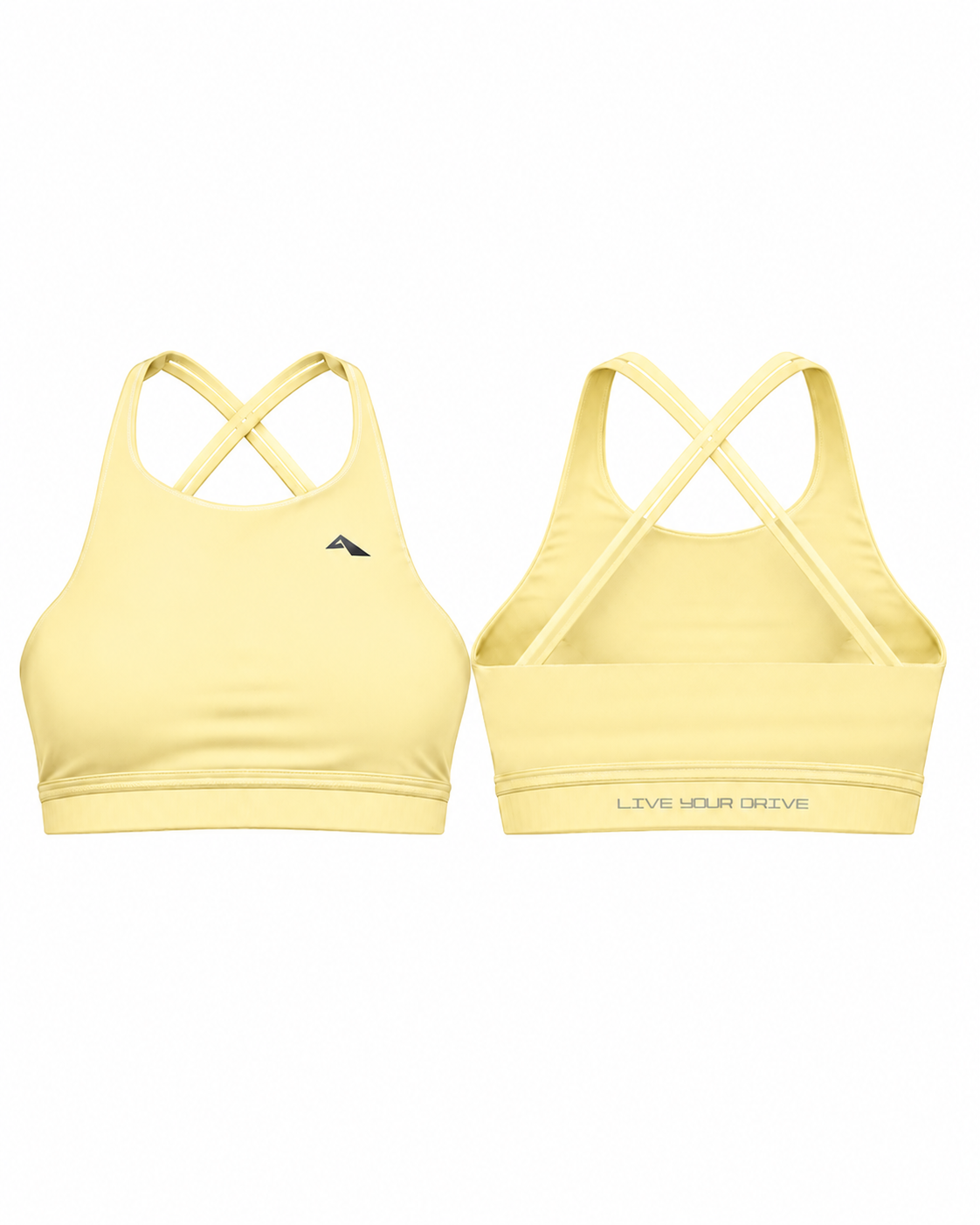 Sculpt Motion Prime Cross-Back Bra - Canary Yellow