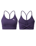 Sculpt Motion Prime Knot Bra - Ash Purple