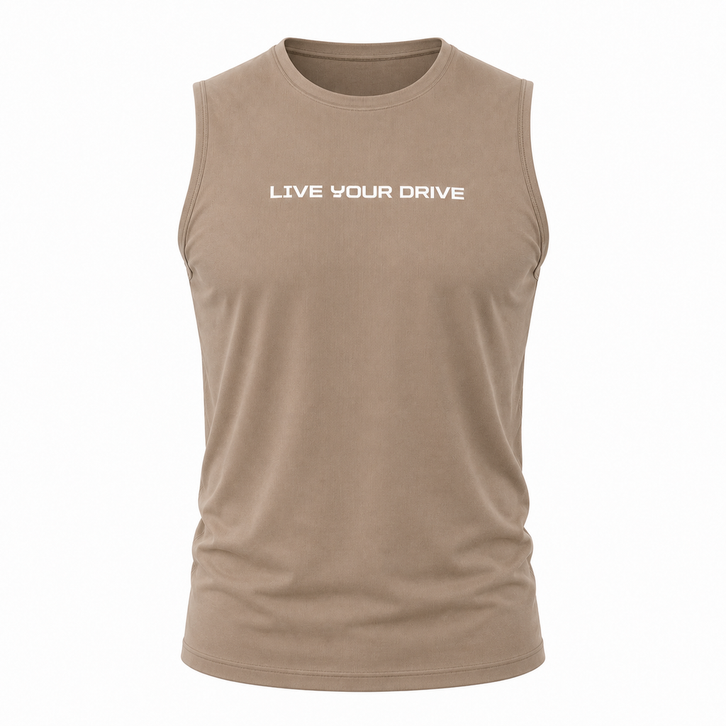 Vital Men's Vest - Taupe