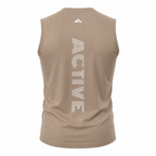 Vital Men's Vest - Taupe
