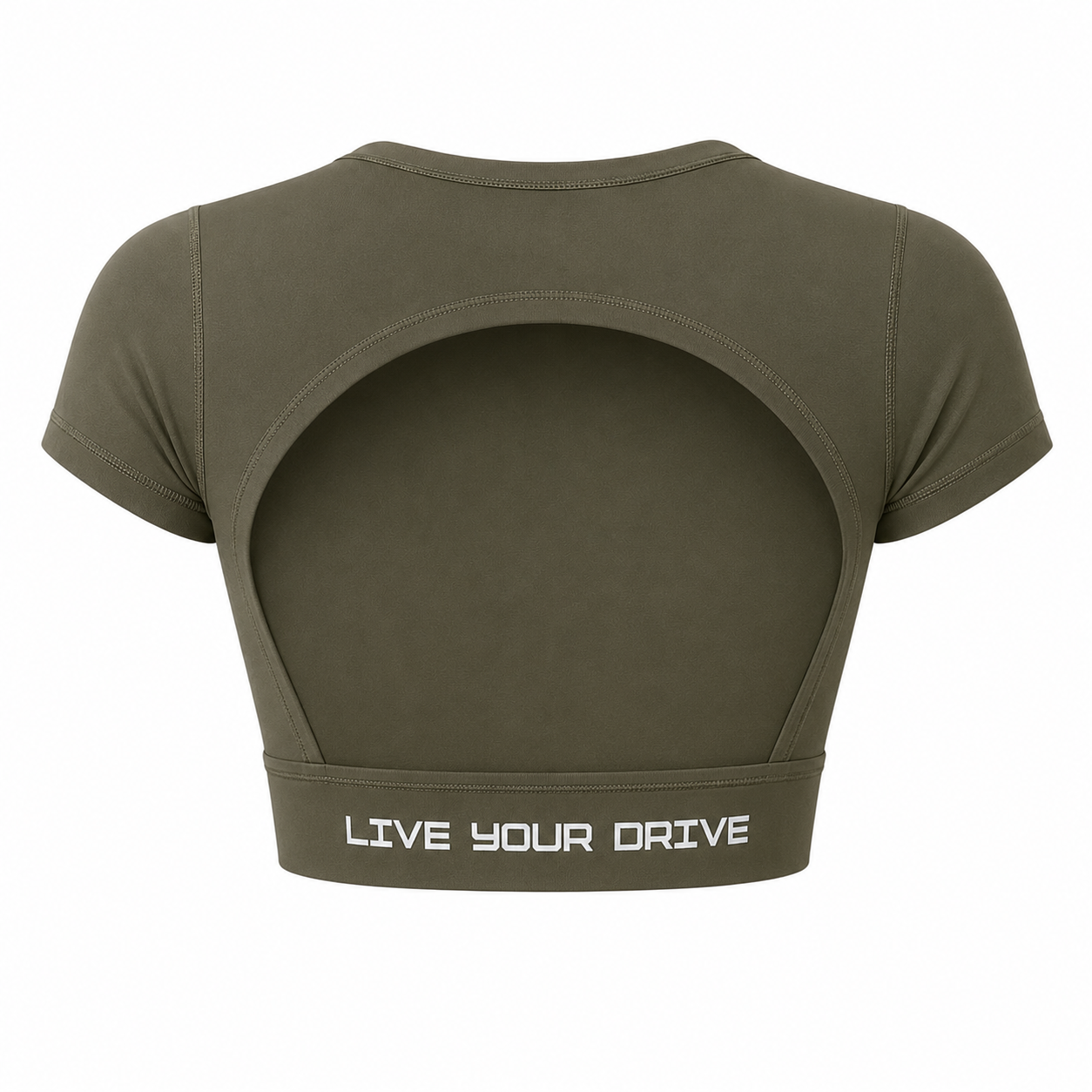 Backless Top - Vintage Green