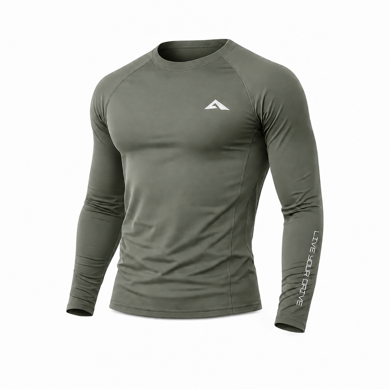 Vital Muscle Long-Sleeved T-shirt - Vintage Green