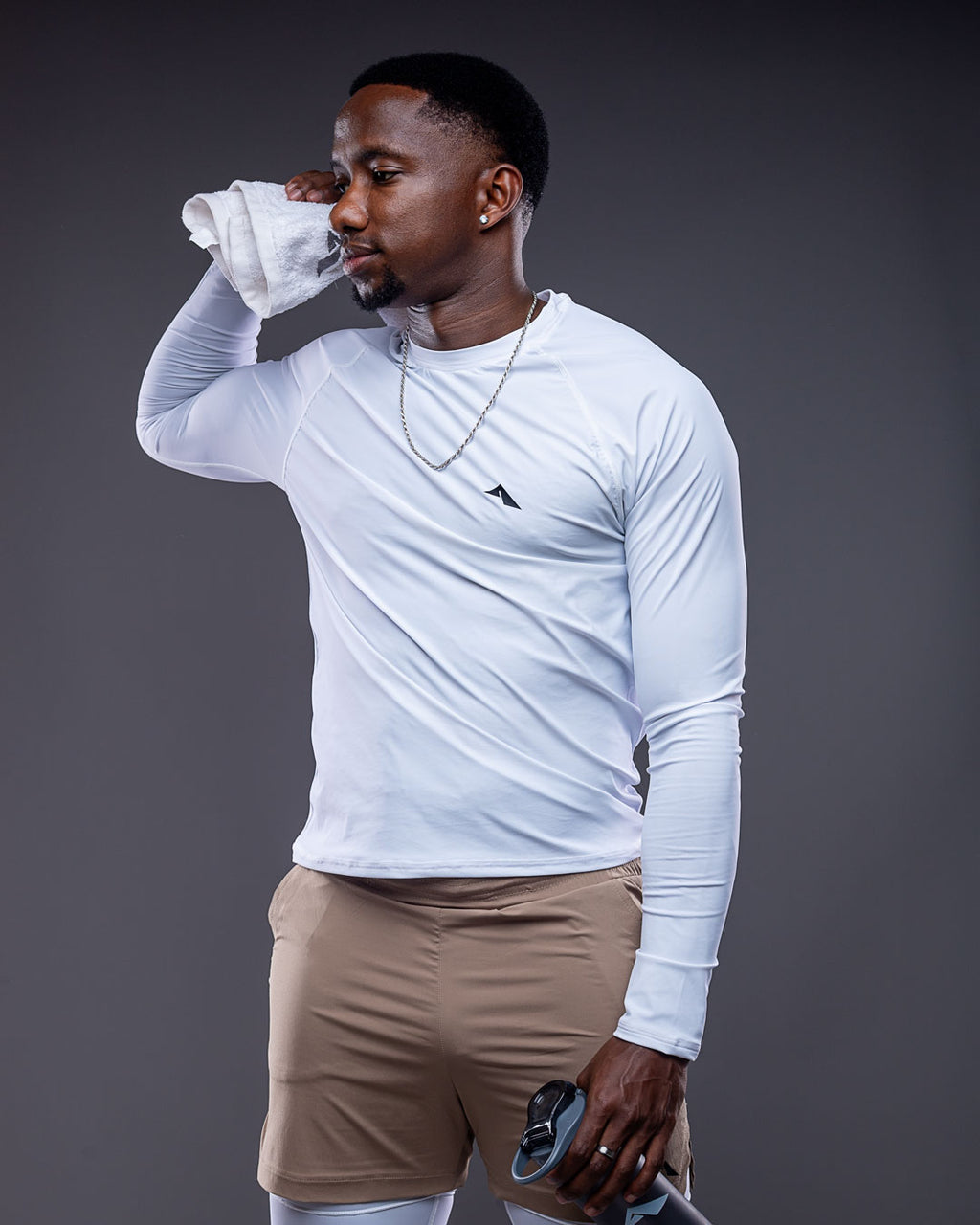 Vital Muscle Long-Sleeved T-shirt - White