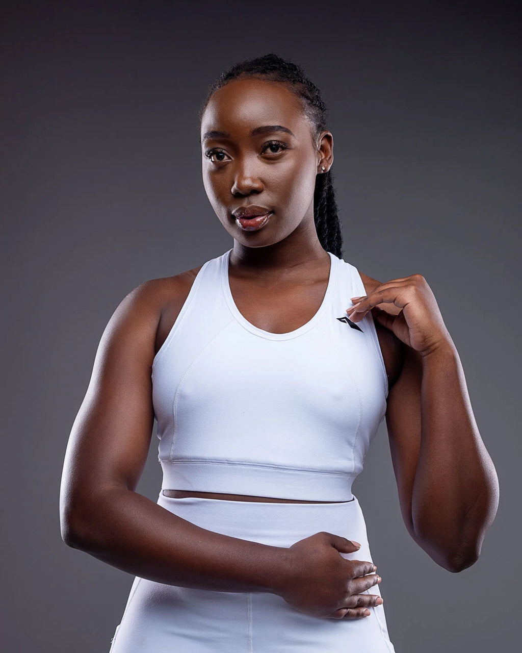 Lytluxe Sports Bra - White