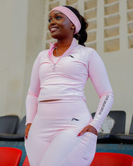 High Performance Trio Set - 1/3 Zipped Lytluxe Jacket, Lytluxe Sports Bra, Lytluxe Leggings