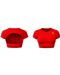Backless Top - Red