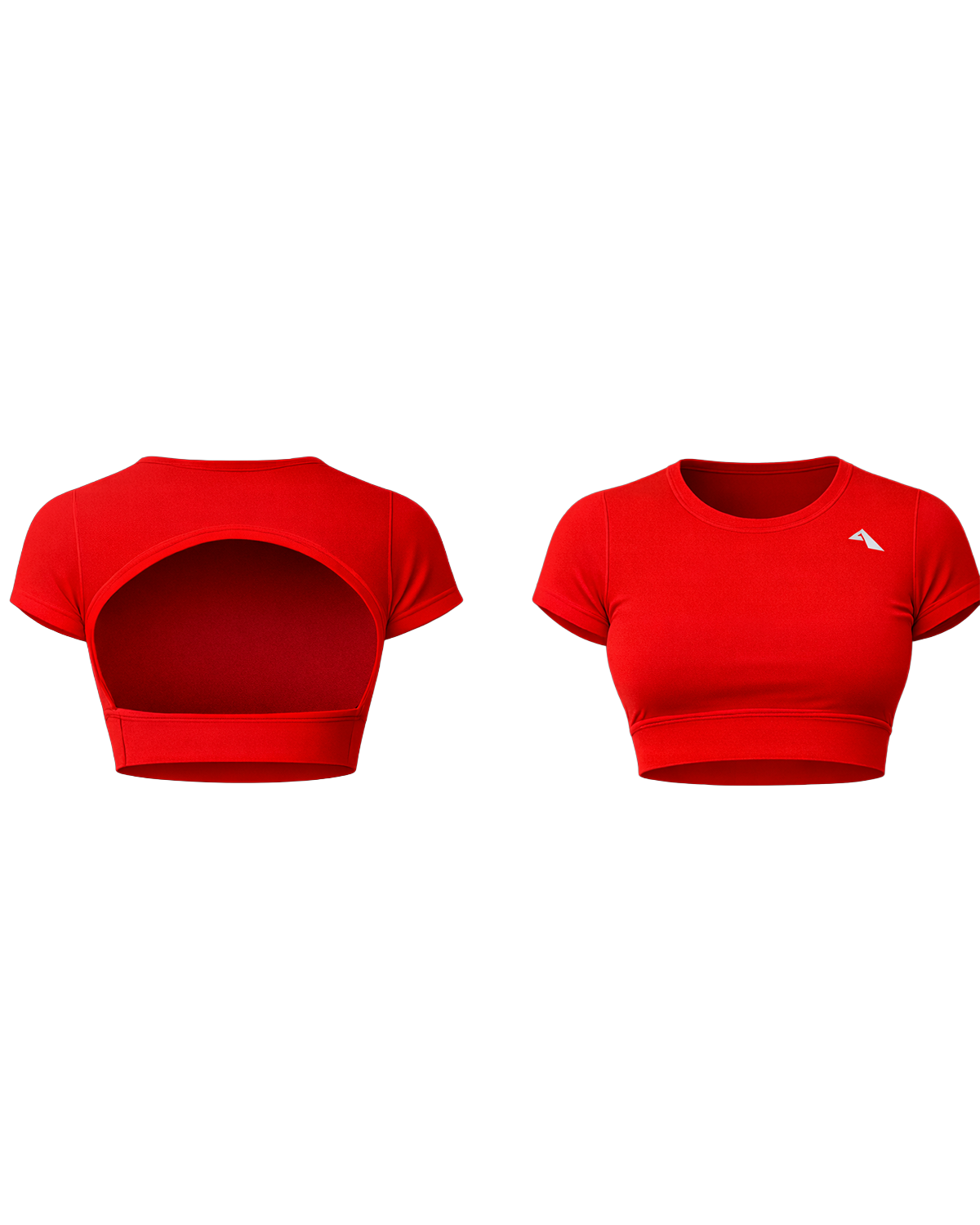 Backless Top - Red