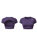 Backless Top - Ash Purple