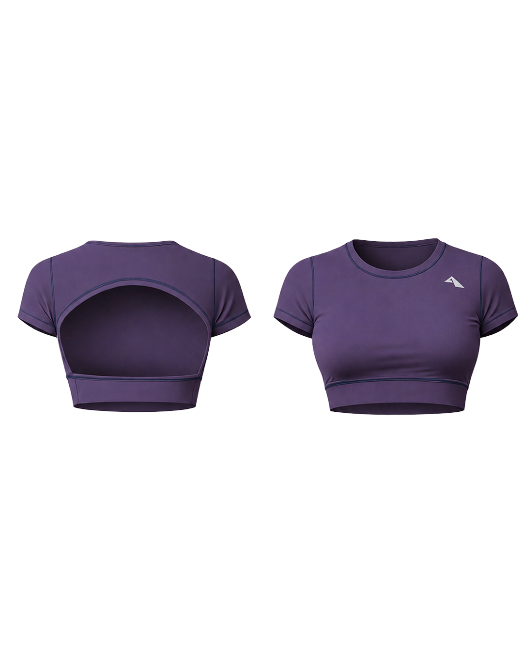 Backless Top - Ash Purple