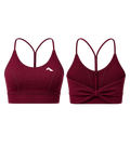 Sculpt Motion Prime Knot Bra - Claret