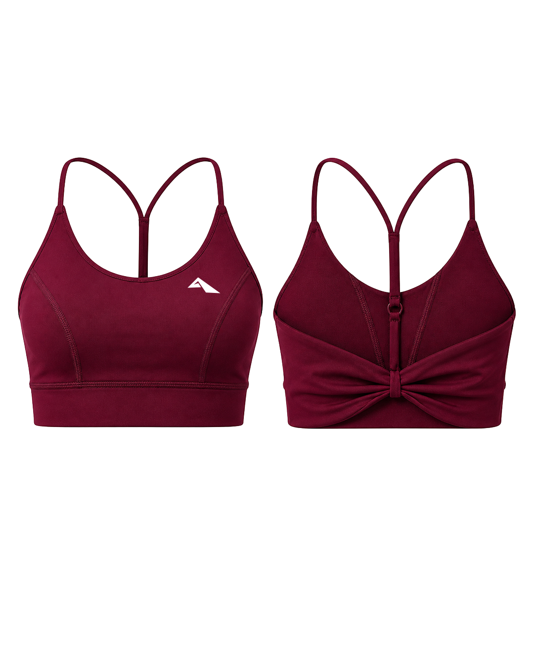 Sculpt Motion Prime Knot Bra - Claret