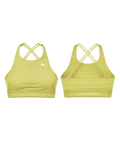 Sculpt Motion Prime Cross-Back Bra - Canary Yellow