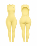 Backless Playsuit - Canary Yellow